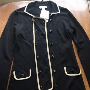 Doncaster double breasted sweater w/ matching tank